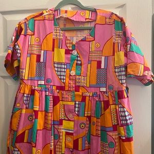 Handmade Colorful Cotton Dress
